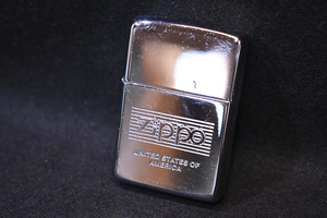 ZIPPO/ジッポー/オイルライター/UNITED STATES OF AMERICA/火花確認済/本体/シルバー/UNV2830