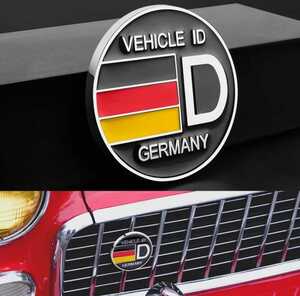  vehicle IDgo- badge Germany car front grille badge 