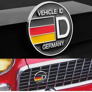  vehicle ID front grille badge 