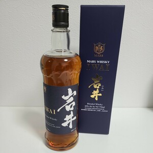 免税店限定 岩井 マルスウイスキー 未開封 750ml 40% /シェリー ワインカスク 免税 本坊酒造 新品　d