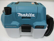 makita マキタ　充電式集じん機 VC750DRG　乾湿両用型　18V　バッテリ・充電器付　未使用保管品　激安1円スタート_画像2