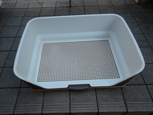 [ secondhand goods ] all-purpose type | for pets toilet | size approximately 65cm × approximately 46cm × approximately 20cm