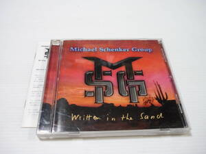 [管00]【送料無料】CD マイケル・シェンカー・グループ / リトゥン・イン・ザ・サンド 洋楽 MICHAEL SCHENKER GROUP