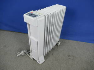 eureks ユーレックス ラジエター式オイルヒーター RF11ES(W) 4～10畳 エコモード 高感度室温センサー チャイルドロック 暖房器具