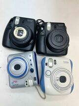 チェキ4台　FUJIFILM instax mini インスタントカメラ _画像1