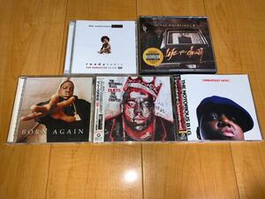 【中古CD】The Notorious B.I.G. 5作品 / Ready To Die / Life After Death / Born Again / Duets: The Final Chapter / Greatest Hits