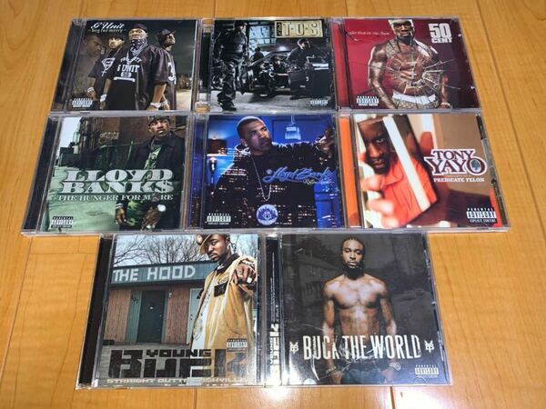 【即決送料込み】G Unit 関連アルバム8枚 / Gユニット / Beg For Mercy / T.O.S / Tony Yayo / Lloyd Banks /50Cent / Young Buck