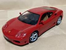 1/18 Burago 1999' Ferrari 360　Modena　 箱なし　_画像1