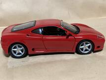 1/18 Burago 1999' Ferrari 360　Modena　 箱なし　_画像2