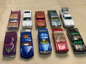  Hotwheels 　乗用車　色々10台　パッケージなし　同梱、まとめ不可