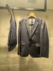 正規店購入！ビームス　BEAMS デニム　セットアップ　スーツ　インディゴ　テーラード　2B ジャケット　パンツ　46 Mサイズ