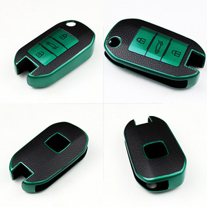  Peugeot Citroen key case cover key DS 3 button green 308 4008 rcz 508 c3 c5 c6 207 208 307 408 scratch prevention D3RD