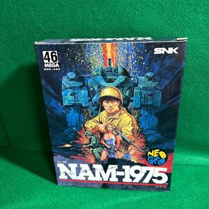 ネオジオROM NEOGEO SNK ナム 1975 NAM-1975 当時物　コレクション引退　 ロムカセット ROM デットストック　未使用品　1円スタート　