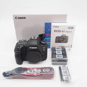 ■極上品■ CANON キャノン デジタル一眼レフカメラ EOS 6D Mark II ボディー EOS6DMK2 元箱・説明書付き