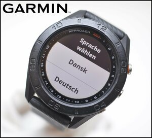良品 GARMIN Approach S60 GPS ゴルフナビ ゴルフウォッチ 腕時計 010-01702-20 充電器付 ガーミン アプローチ スマートウォッチ