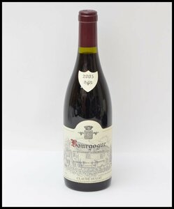 未開栓 2005 ブルゴーニュ ルージュ クロード デュガ 750ml 16度未満 赤ワイン