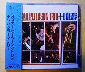 ♪即決/オスカー・ピーターソン・トリオ+1 クラーク・テリー(OSCAR PETERSON TRIO ＋ONE)西独盤・818 840-2(32JD-29)