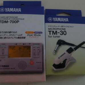 新品・未使用★☆ YAMAHA TDM-700Pヤマハチューナー・メトロノーム TM-30マイクロフォン★☆ の画像1