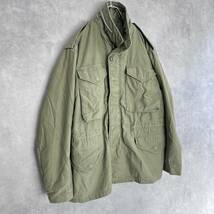 60s US.ARMY M-65 2nd アルミジップ ミリタリージャケット SMALL SHORT 1967年 SOSEW STYLES INC_画像3