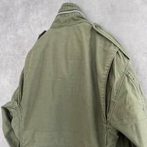 60s US.ARMY M-65 2nd アルミジップ ミリタリージャケット SMALL SHORT 1967年 SOSEW STYLES INC_画像7