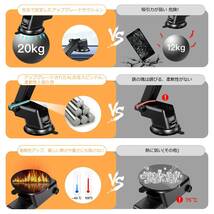 【在庫処分】車ホルダー自動開閉 急速ワイヤレス充電器 360度回転 15W 吸盤式＆吹き出し口2種類取り対応 iPhone/Son_画像5