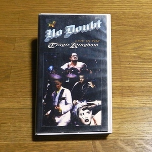 NO DOUBTno-*dautoLIVE IN THE TRAGIC KINGDOM videotape VHS