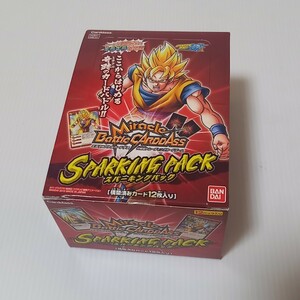 ドラゴンボール改 ミラクルバトルカードダス スパーキングパック 12パック1BOX未開封新品 デッドストック当時物 ミラバト