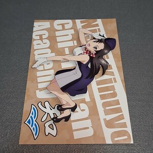 〓〓【1300円以上ご購入で送料無料!!】⑬③西絹代【ポストカード】【雑貨】ガールズ＆パンツァー