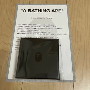 A BATHING APE ベイプカードデザイン 特製ペンダント ゴールドカード 非売品