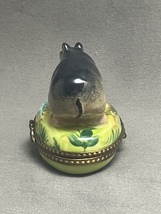 リモージュボックス カバ Hippo 小物入れ　リモージュ_画像4