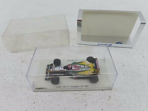 現状品●Spark model　1/43 Lotus 109 No.11 European GP 1994 Eric Bernand●626S