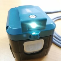 送料無料 ADP05 マキタ互換アダプター マキタバッテリー 14.4v 18v 対応 USBポート・LED ライト / ランプ付き BL1460BL1860B など 災害時_画像3