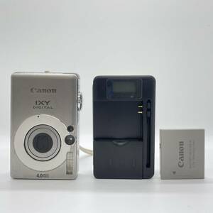  【簡易動作確認済】Canon IXY DIGITAL 50 SILVER　②　コンデジ　デジカメ　デジタルカメラ　シャッター&フラッシュ動作OK