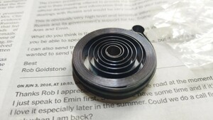 未使用 古い掛け時計のゼンマイ バネ 8mm 美品 掛時計 ゼンマイ ジャンク 置時計 ボンボン時計 アイチ コロナ 時方 