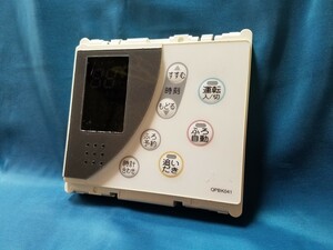 【即決】htw 1583 NORITZ ノーリツ QPBK041 浴室給湯器 リモコン 動作未確認/返品不可