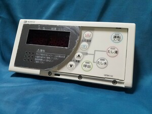 【即決】htw 1674 NORITZ ノーリツ QPBK142 浴室給湯器リモコン 動作未確認/返品不可