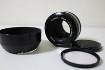 ニコン Nikon Nikkor 50mm f1.4 メタルフード付き(HS-9)_画像1