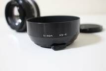 ニコン Nikon Nikkor 50mm f1.4 メタルフード付き(HS-9)_画像7