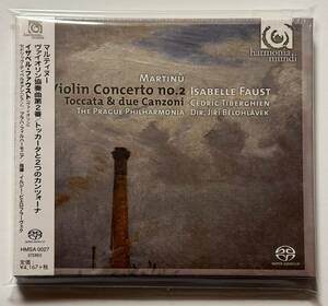 （未開封）SACDシングルレイヤー　イザベル・ファウスト　マルティヌー：ヴァイオリン協奏曲第２番　factory sealed