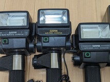 【送料無料】ジャンク品 ストロボ等 16点まとめ売り 動作未確認 sunpak kako national ミノルタ MINOLTA pentax フラッシュペンタックス _画像2