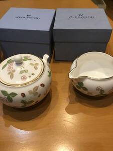 WEDGWOOD 4点セット　未使用品　ティー　4角