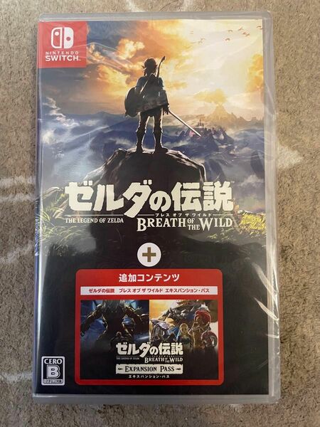 【新品、未開封品】ゼルダの伝説 ブレスオブザワイルド エキスパンションパス