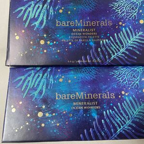 新品未使用　bare minerals ベアミネラル ミネラリスト オーシャン ワンダーズ アイシャドウ パレット　ホリデーコフレ