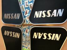 当時物 NISSAN 泥除け 泥よけ マッドガード スプラッシュ 日産 ニッサン DATSUN 旧車 昭和レトロ_画像3