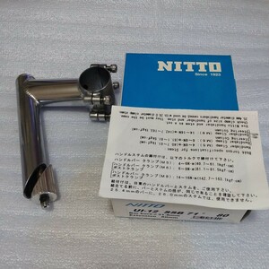 NITTO日東ui12 ステム長80ミリ、中古品 NITTO クイルステム スレッドステム ニットー