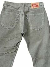 ●●美品Levi's リーバイス 505コーデュロイ w32（w80l77.5）カーキベージュ系●●_画像6