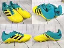 【12yt249】ラグビー パイクシューズ adidas アディダス マライス SG 27.5cm◆アンダーアーマー マグネティコ セレクト HYB◆a63_画像2