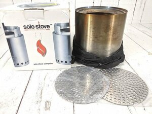 【1yt030】アウトドア キャンプ用品 solo stove ソロストーブ ネイチャーストーブ 焚き火台◆S38