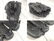 【1yt150】一般軟式野球用グローブ MIZUNO ミズノ 2GN-33353 プロフェッショナル 井端モデル ブラック 右投げ 内野手用◆S59_画像3