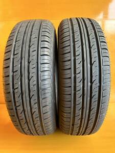 森商会No.33 佐賀発　DUNLOP ダンロップ　　　215/70R16 100H 2015 2本set 8mm 倉庫保管 直接引取OK！中古タイヤ 溝 室